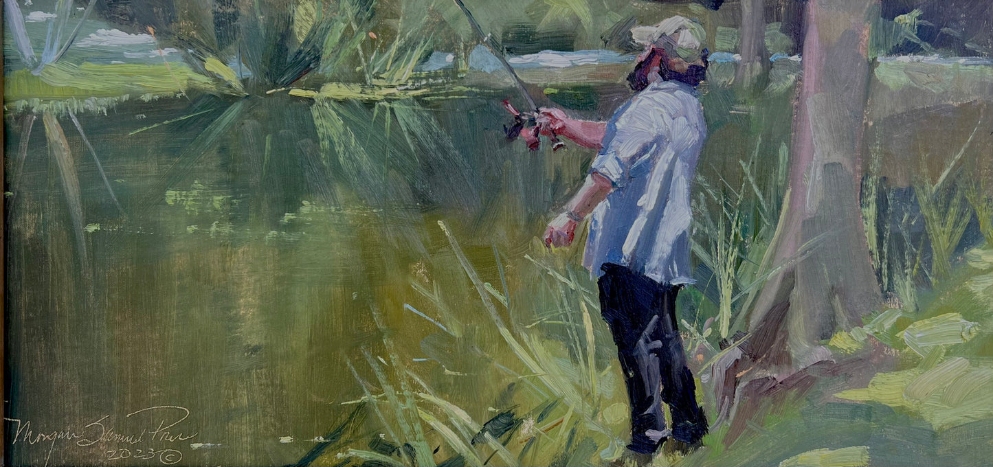 Fishing For Blue Gill