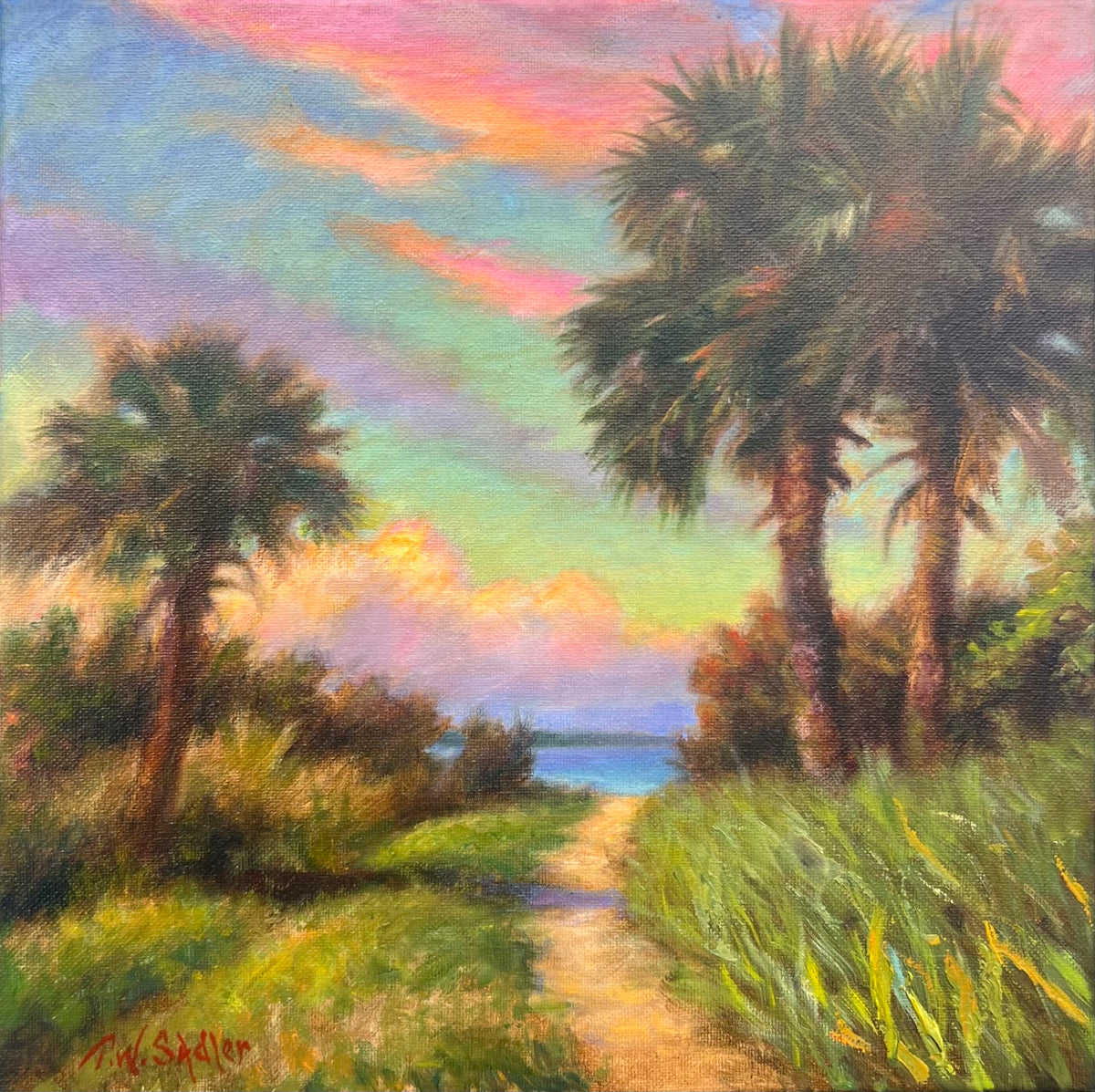 Path To The Lagoon