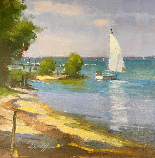 Sailing On The Bay