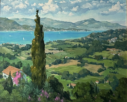 Gassin View of Ramatuelle overlooking Saint-Tropez